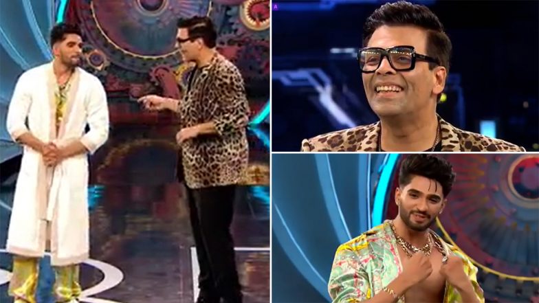 Bigg Boss OTT में बाथरोब पहनकर पहुंचे जीशान खान, एंट्री देखकर करण जौहर हुए दंग