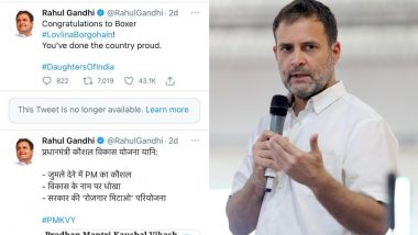 Twitter ने राहुल गांधी के अकाउंट से 'दिल्ली रेप पीड़िता' से संबंधित ट्वीट हटाया, बाल आयोग की शिकायत के बाद लिया एक्शन