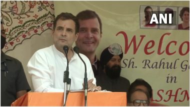 श्रीनगर में राहुल गांधी बोले- जम्मू-कश्मीर को मिले पूर्ण राज्य का दर्जा, राज्य में ईमानदारी और निष्पक्षता से हो विधानसभा चुनाव