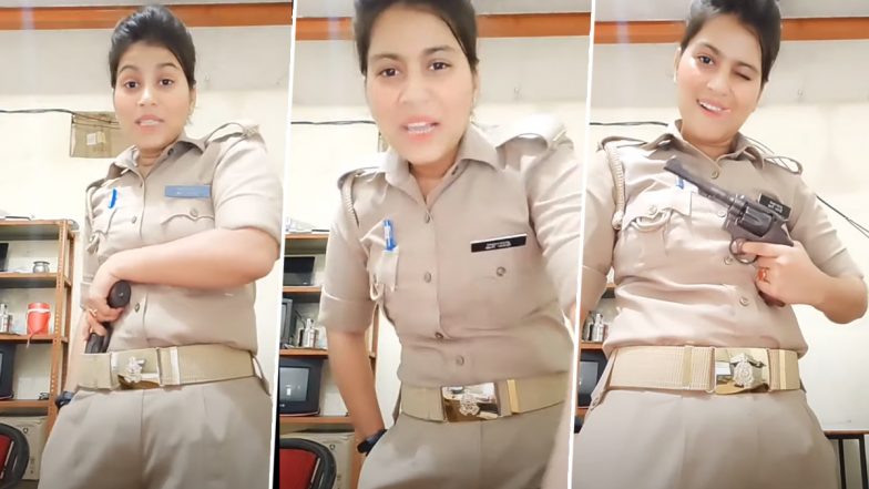 Viral Video: यूनिफॉर्म पहनकर हाथ में रिवॉल्वर लेकर वीडियो बनाना आगरा की महिला सिपाही को पड़ा भारी, SSP ने किया लाइन हाजिर