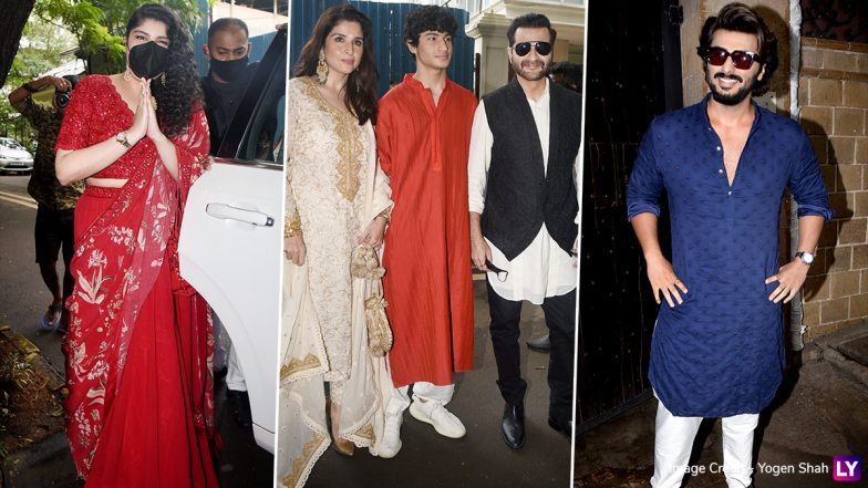 Rhea Kapoor-Karan Boolani Wedding: अनिल कपूर के घर सज-धज कर पहुंचे सितारें, अर्जुन, खुशी, शनाया कपूर ने मारी एंट्री