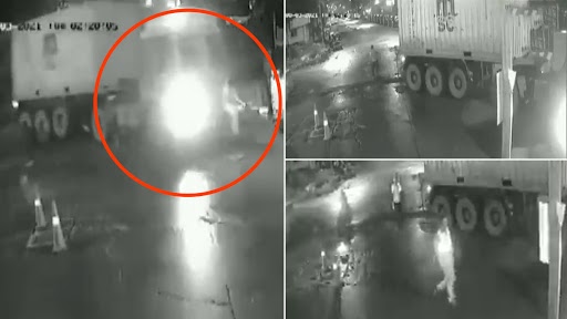 Video: मुंबई के जोगेश्वरी में तेज़ रफ्तार ट्रक ने बाइक और बस को जोरदार मारी टक्कर, देखें दिल दहला देने वाला वीडियो