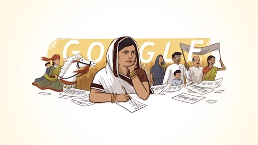 सुभद्रा कुमारी चौहान की 117वीं जयंती पर गूगल ने खास डूडल बनाकर किया उन्हें याद