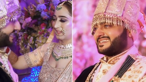 Viral Video: शादी की पोशाक में अपनी खूबसूरत दुल्हन को देखकर दूल्हे के आंसू  छलके, देखें वीडियो