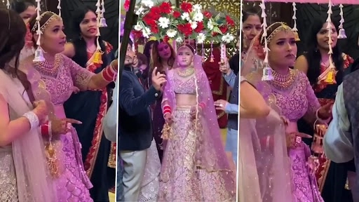 अपनी पसंद का गाना न बजने पर दुल्हन ने मंडप में एंट्री लेने से किया इनकार, वायरल हुआ वीडियो
