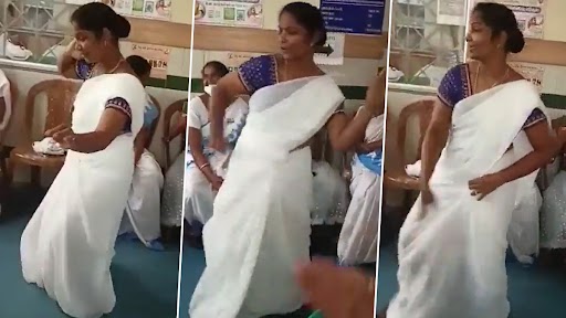 Viral Video: ड्यूटी पर 'बुलेट बंदी' पर डांस करती तेलंगाना नर्स का वीडियो वायरल, पड़ी मुसीबत में, देखें वीडियो