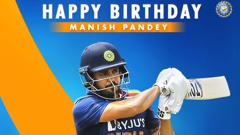 Happy Birthday Manish Pandey: 32 साल के हुए मनीष पांडे, यहां पढ़ें कैसा रहा है उनका अबतक का इंटरनेशनल क्रिकेट करियर