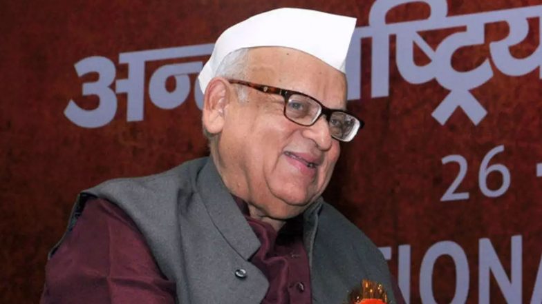 यूपी में पूर्व राज्यपाल अजीज कुरैशी पर देशद्रोह का मामला दर्ज