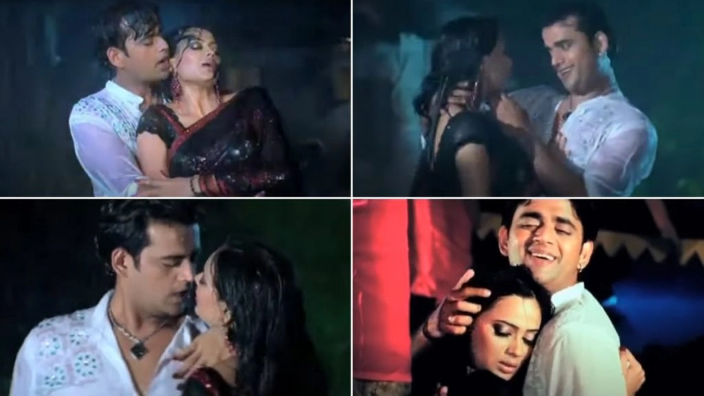 भोजपुरी गाने श्वेता तिवारी और रवि किशन का बोल्ड अंदाज 