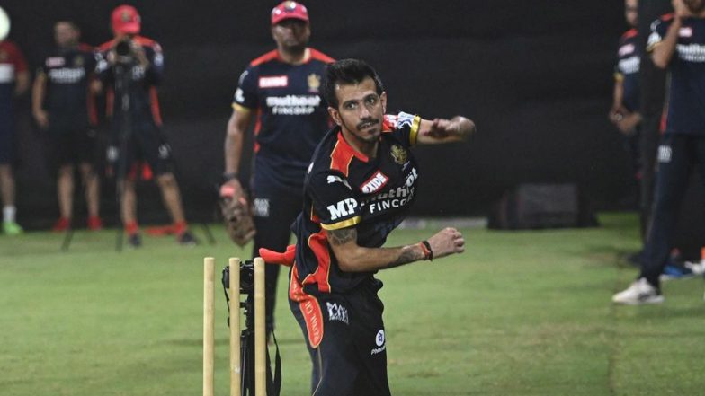 IPL 2021: पुराना युजी बनने के लिए मैदान में जमकर पसीना बहा रहे हैं Yuzvendra Chahal, देखें तस्वीरें