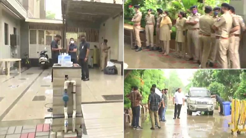 Bhupendra Patel Oath Ceremony: बीजेपी विधायक दल के नेता चुने गए भूपेंद्र पटेल के घर पर सुरक्षा व्यवस्था की गई