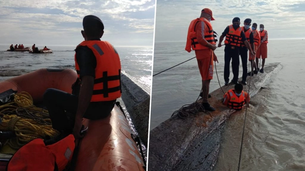 असम में ब्रह्मपुत्र नदी में नौका पलटी, एक की मौत और कई लापता