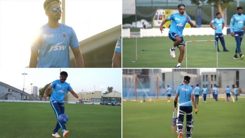 IPL 2021 के दूसरे चरण से पहले मैदान में जमकर पसीना बहाते नजर आए स्टार बल्लेबाज Shreyas Iyer, देखें वीडियो