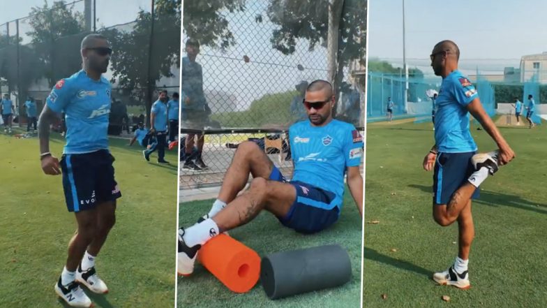 IPL 2021 के दूसरे चरण के लिए जमकर पसीना बहा रहे हैं Shikhar Dhawan, वीडियो शेयर कर लिखा 'सूरमा'