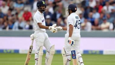 ENG vs IND 4th Test Day 3: भारतीय टीम के 50 रन हुए पूरे, लय में नजर आ रहे हैं रोहित शर्मा और केएल राहुल