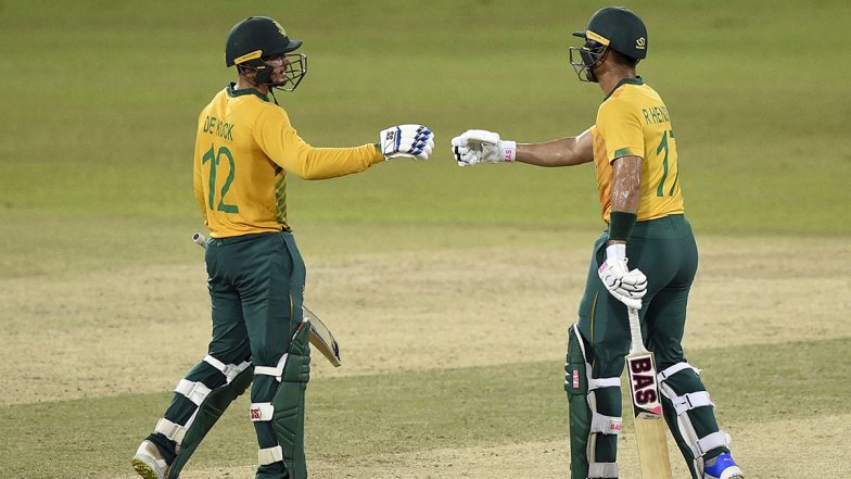 SL vs SA 2nd T20I Match 2021: दक्षिण अफ्रीका ने श्रीलंका को दूसरे T20 मुकाबले में नौ विकेट से हराया, सीरीज पर जमाया कब्जा