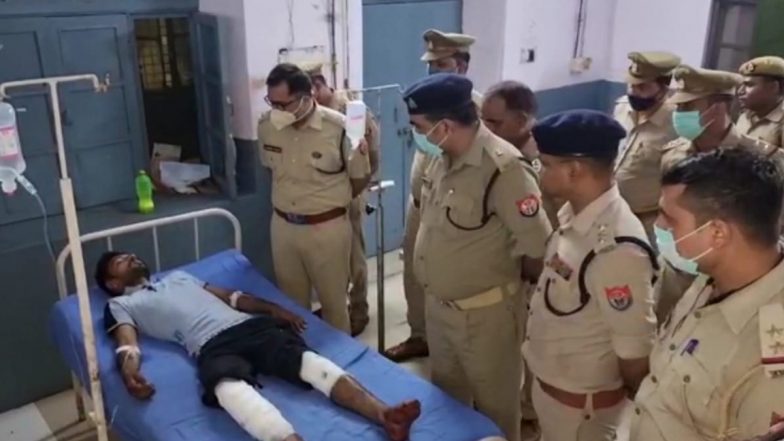 मथुरा: 1.5 करोड़ की लूट का मुख्य आरोपी मुठभेड़ में जख्मी, 45 लाख रुपये कैश नकद बरामद