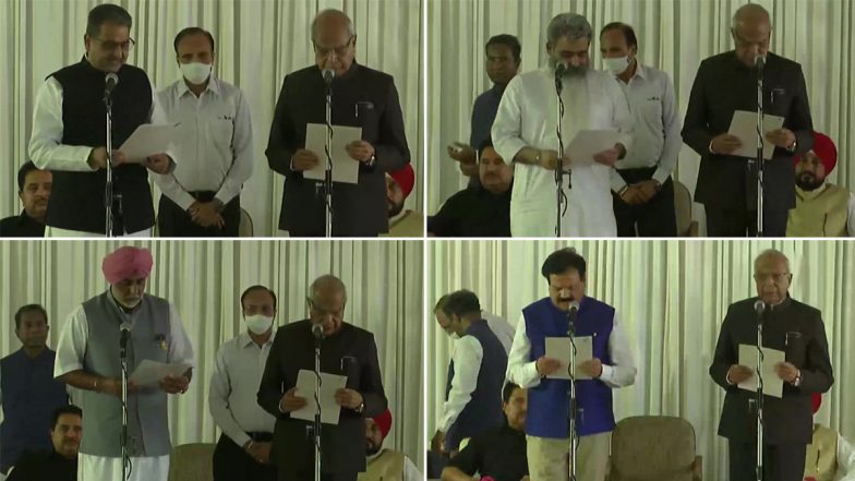 Punjab Cabinet Expansion: सीएम चरणजीत सिंह चन्नी के नए कैबिनेट का विस्तार, विधायक विजयिंदर सिंगला-भारत भूषण आशु समेत इन नेताओं को मंत्रिमंडल में मिली जगह