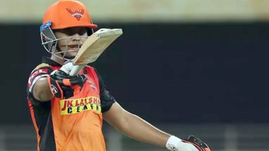 IPL 2021, SRH vs CSK: चेन्नई को मिली तीसरी सफलता, Priyam Garg हुए आउट