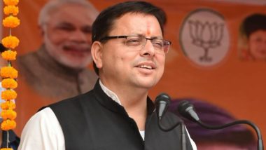 Uttarakhand: मुख्यमंत्री पुष्कर सिंह धामी ने उत्तराखंड में सरकार बनाने का दावा पेश किया