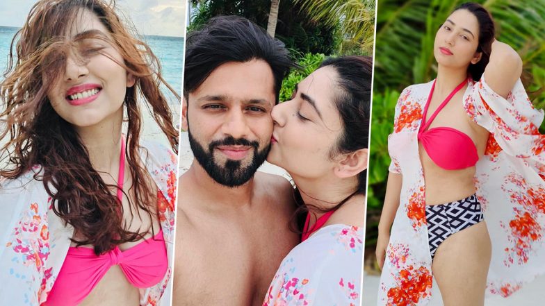 Disha Parmar Bikini Photos: हनीमून मनाने पहुंची दिशा परमार ने बिकिनी में तस्वीरें की शेयर, टीवी की बहु का हॉट लुक कर देगा हैरान