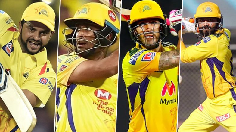 IPL 2021, SRH vs CSK: शारजाह में आज चेन्नई के धुरंधर दिग्गजों को छोड़ेंगे पीछे, रैना, रायडू, डु प्लेसिस और जडेजा के पास इतिहास रचने का मौका