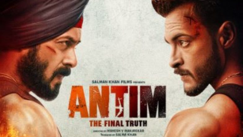 Salman Khan ने दिया अपने फैन्स को तोहफा, फिल्म 'अंतिम' का पहला पोस्टर किया रिलीज