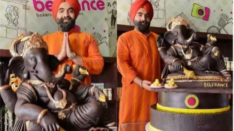 Ganesh Chaturthi 2021: डार्क चॉकलेट से बने गणपति बाप्पा की प्रतिमा सुर्खियों में, मनमोहक वीडियो देख कलाकार के कायल हुए लोग