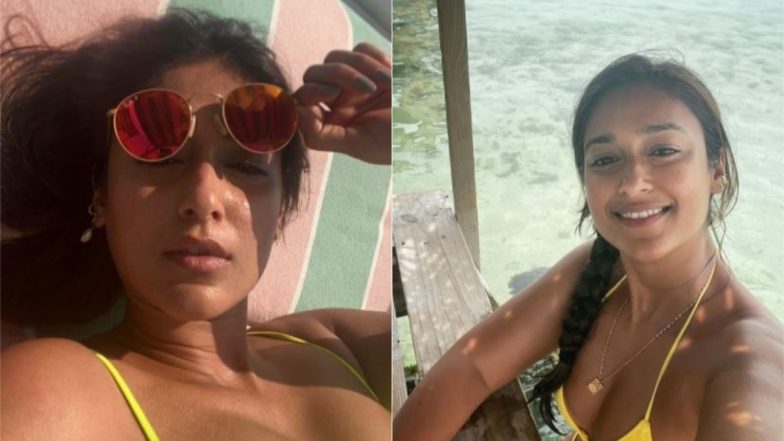 Ileana D’Cruz ने मल्टीकलर बिकिनी में शेयर की तस्वीर, परफेक्ट बॉडी को फ्लॉन्ट करती आईं नजर