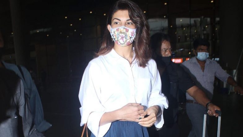 Jacqueline Fernandez In ED's Office: अभिनेत्री जैकलीन फर्नांडीज 200 करोड़ रुपये के वसूली मामले में प्रवर्तन निदेशालय के दफ़्तर में पेश