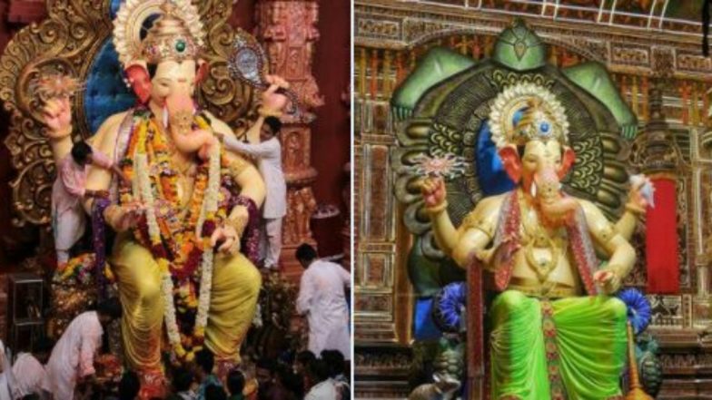 Lalbaugcha Raja 2021 Live Darshan: लालबागचा राजा के घर बैठें उठाएं दर्शन का लाभ, लाइव स्ट्रीमिंग के जरिए देखें बाप्पा की पहली झलक
