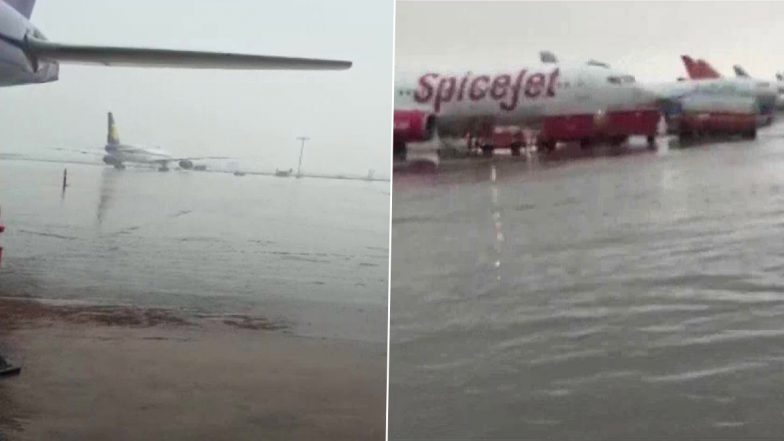 Delhi Rains: भारी बारिश के बाद पानी-पानी हुई दिल्ली, एयरपोर्ट बना समंदर- देखें VIDEO