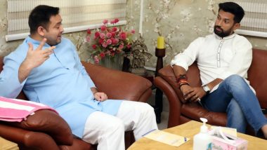 Bihar Politics: चिराग पासवान की तेजस्वी यादव से मुलाकात, मची खलबली, क्या पिता की बनाई 'पिच' पर बल्लेबजी करेंगे दोनों युवा नेता