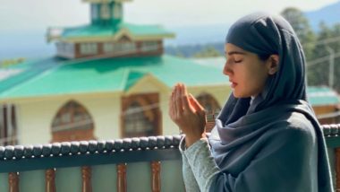 कश्मीर पहुंची Sara Ali Khan ने मंदिर, मस्जिद, चर्च और गुरुद्वारा में टेका माथा, दिया सर्व धर्म समभाव का मैसेज