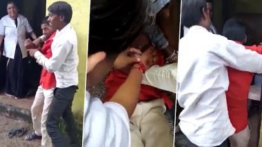 Viral Video: सुई के डर से शख्स ने कोविड टीका लेने से किया मना, दोस्तों ने जमीन पर पटककर लगवाया इंजेक्शन, वीडियो देख नहीं रोक पाएंगे हंसी