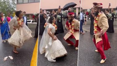 Viral Video: भारतीय दूल्हा और अफ्रीकन दुल्हन ने सड़क पर किया जबरदस्त डांस, वीडियो देख नहीं रोक पाएंगे हंसी