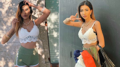 Sakshi Chopra Hot Photos: साक्षी चोपड़ा ने व्हाईट टॉप में शेयर की हॉट तस्वीरें, फोटो देख छूट जाएंगे पसीने