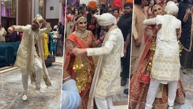 Viral Video: दुल्हन के स्वागत के लिए दूल्हे ने किया जबरदस्त भांगड़ा डांस, मनमोहक वीडियो देख हो जाएंगे खुश