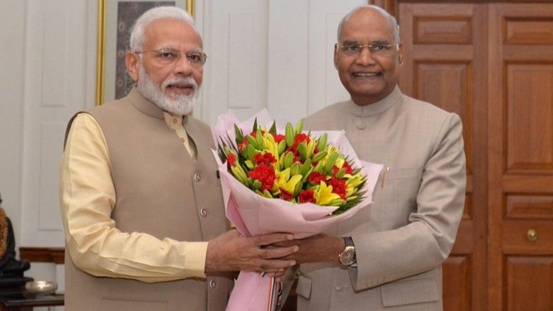 डॉ. बी आर आंबेडकर और प्रधानमंत्री मोदी पर आधारित पुस्तक का पूर्व राष्ट्रपति कोविंद ने किया विमोचन