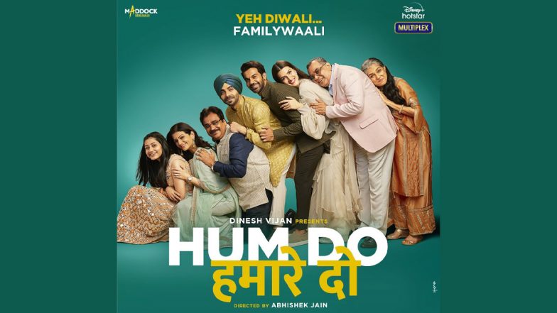 Raj Kumar Rao और Kriti Sanon की नई फिल्म 'हम दो हमारे दो' का ट्रेलर हुआ लॉन्च