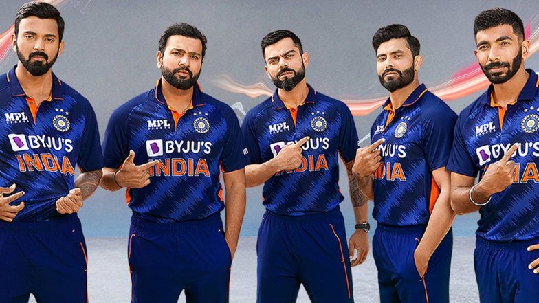 T20 World Cup 2021 के लिए टीम इंडिया की जर्सी का हुआ अनावरण- देखें तस्वीर