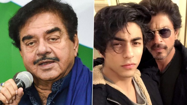Shah Rukh Khan के चलते उनके बेटे आर्यन खान पड़े मुश्किल में, शत्रुघ्न सिन्हा का दावा