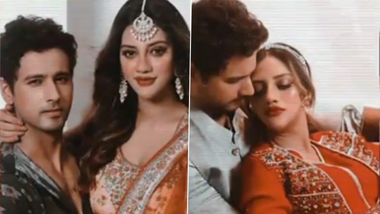 Nusrat Jahan ने Yash Dasgupta के साथ रोमांटिक अंदाज में करवाया फोटोशूट, सोशल मीडिया पर फोटो की शेयर