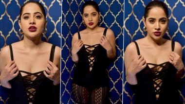 Urfi Javed Hot Photos: उर्फी जावेद ने पहनी ब्लैक कलर की ऐसी ड्रेस, आंखों पर यकीन कर पाना हुआ मुश्किल