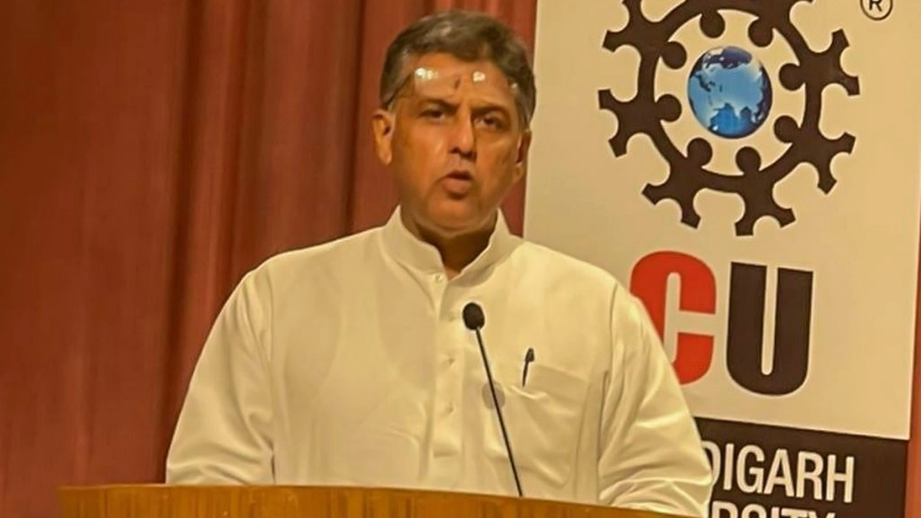 पंजाब कांग्रेस में अराजकता जारी : मनीष तिवारी