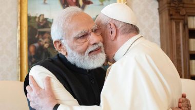 PM Modi in Rome: पीएम नरेंद्र मोदी वेटिकन सिटी में पोप फ्रांसिस से मिले, भारत आने का न्योता दिया