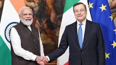 PM Modi in Rome: मोदी की इटली के पीएम से मुलाकात में जलवायु परिवर्तन, अफगानिस्तान के मुद्दे का रहा दबदबा