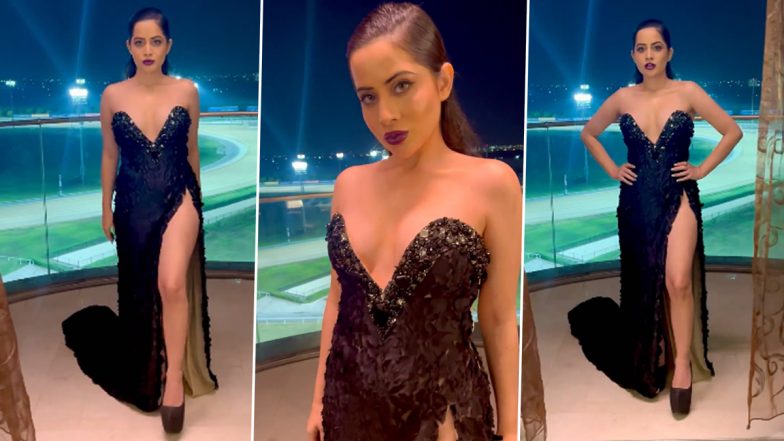 Urfi Javed Hot Video: ब्लैक कलर की हॉट ड्रेस में उर्फी जावेद ने दिखाया अपना ग्लैमरस अवतार, चमक उठेंगी आंखें