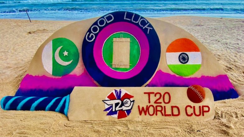 IND vs PAK: सैंड आर्टिस्ट सुदर्शन पटनायक ने अपने इस खास अंदाज से बढ़ाया टीम इंडिया का प्रोत्साहन, देखें वीडियो