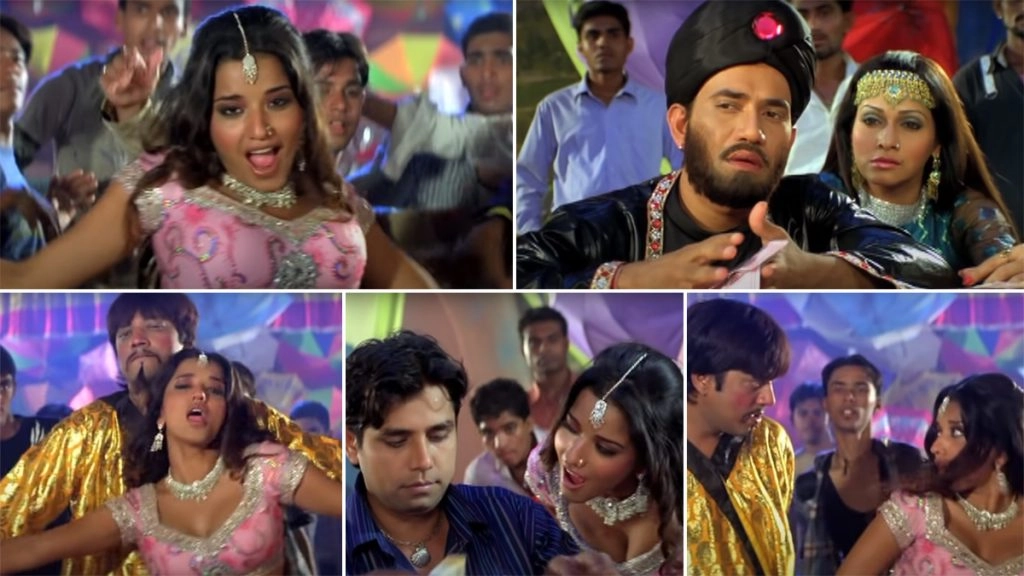 मोनालिसा और निरहुआ का भोजपुरी गाना हुआ वायरल 